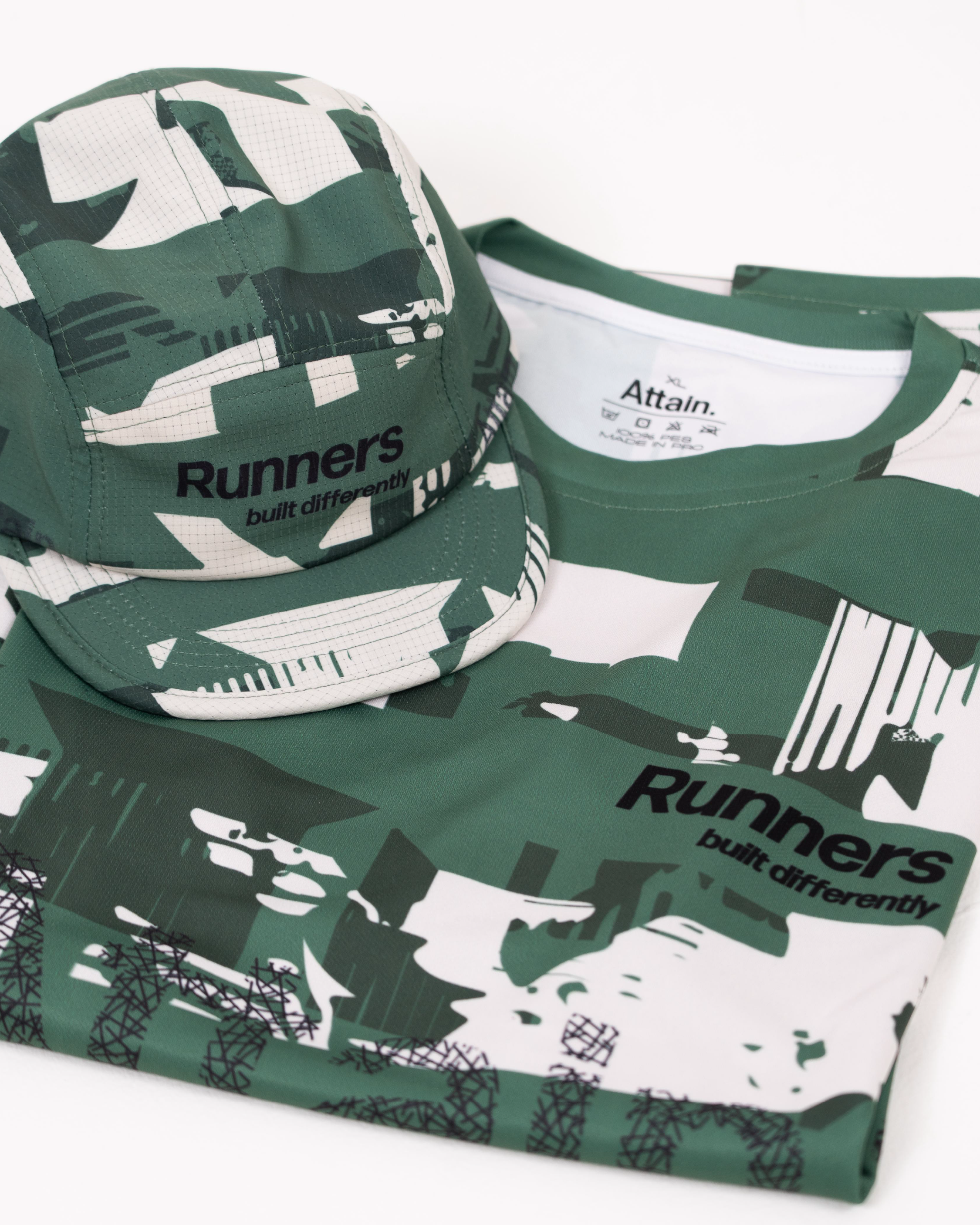 Runners Built Differently Crew² + FREE T.